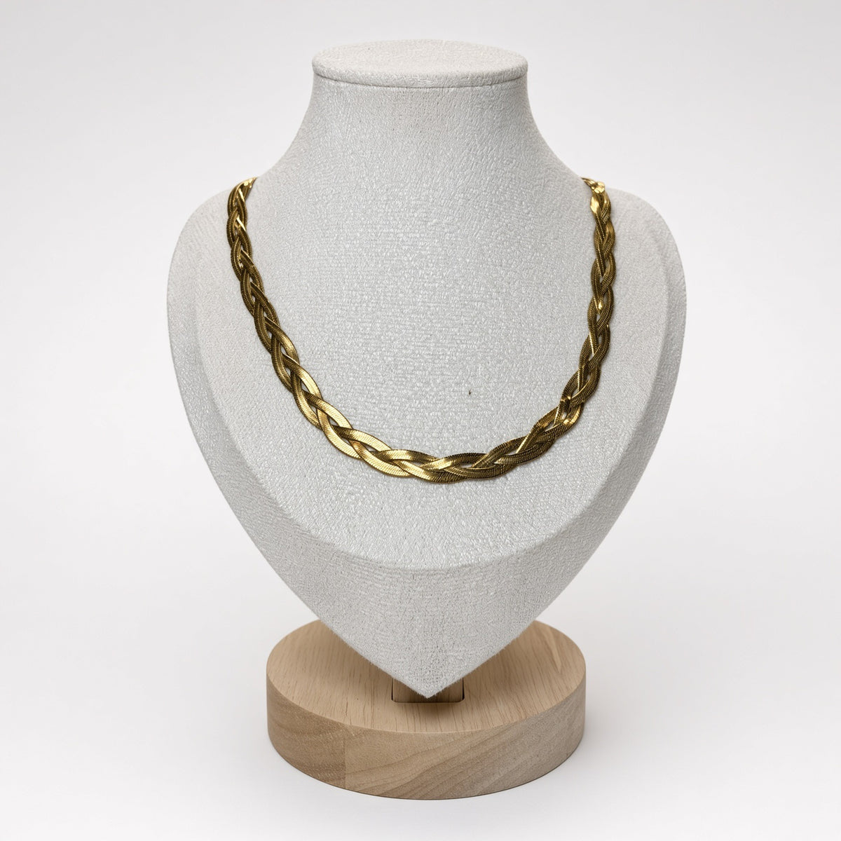 Braided Gold Necklace